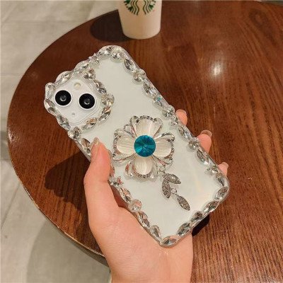 Rhinestone Diamond transparent phone case
